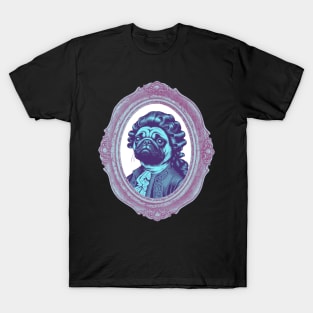 Rococo Doggo Funny Vintage Pug Portrait | Dog | Puppy |Baroque | French | Fashion | Classical Art | History | T-Shirt